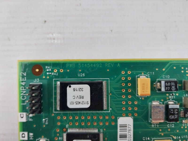 Honeywell 51454493-126 Interface Board Bn16w32-d0595 Rev Hw: D Fw: C