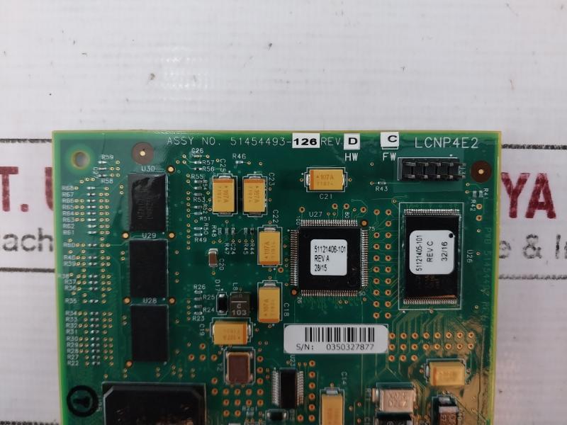 Honeywell 51454493-126 Interface Board Bn16w32-d0595 Rev Hw: D Fw: C