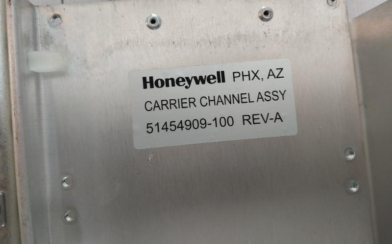 Honeywell 51454909-100 Carrier Channel Assembly Module Rev A -cv18W43-b-0748