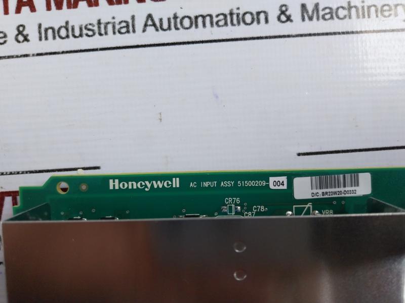 Honeywell 51500209-004 Ac Input Assembly - D/c: Br23w20-d0332 - Rev.d 5150208-007