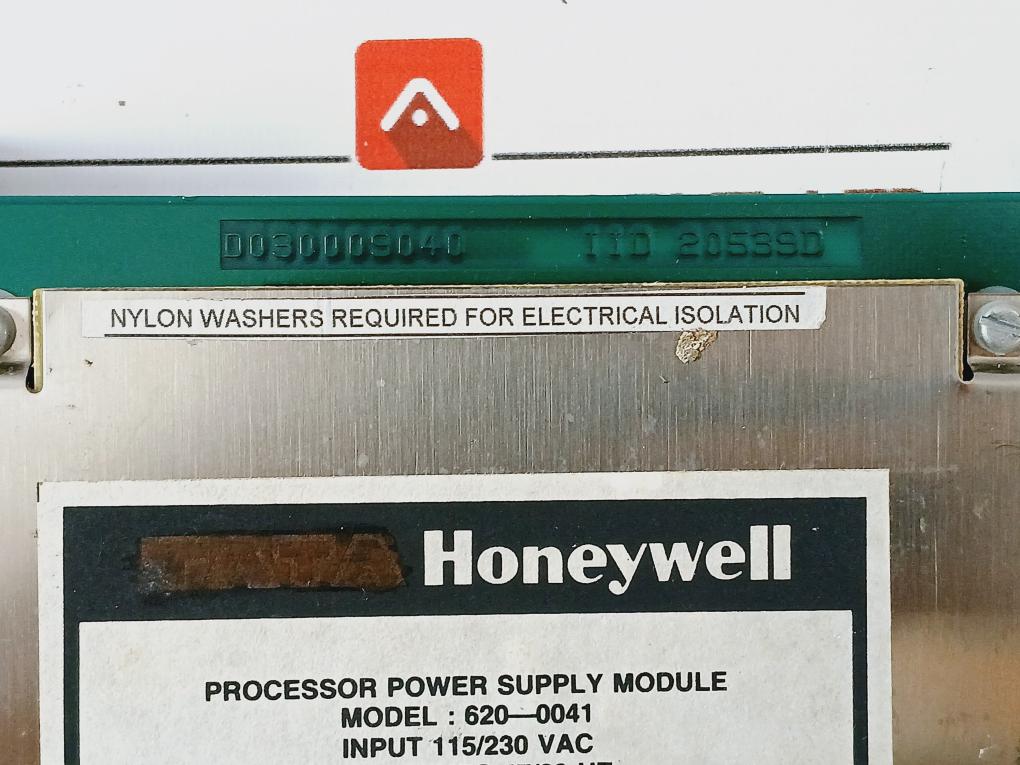 Honeywell 620-0041 Processor Power Supply Module 115/230vac