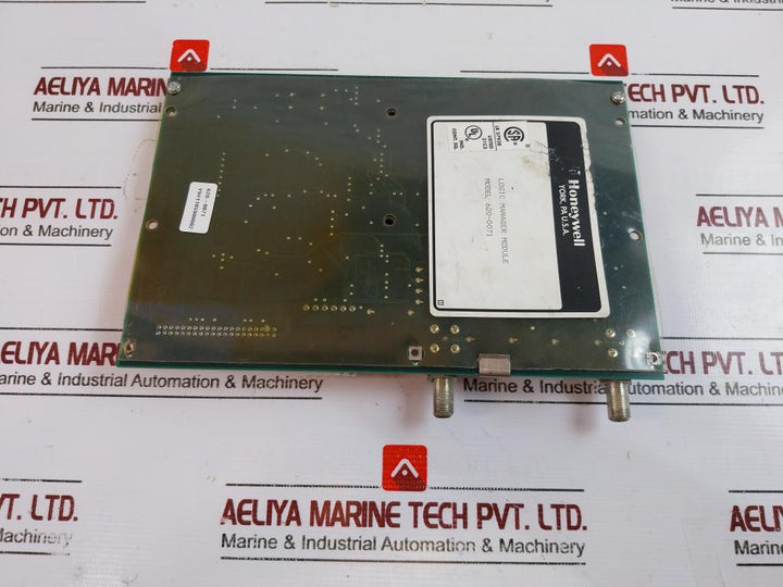 Honeywell 620-0071 Logic Manager Module 51402581-001 Rev A