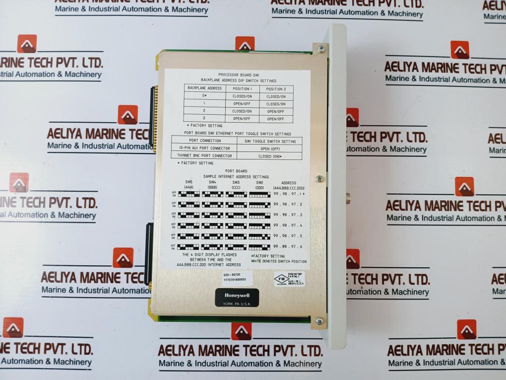 Honeywell 620-0073C Ethernet Loop Processor Module