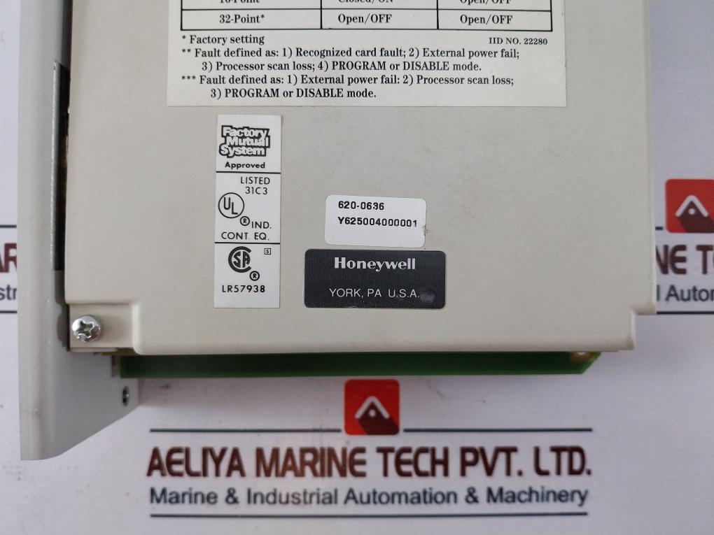 Honeywell 620-0636 Processor Module IPC 620-06 VR 1.1