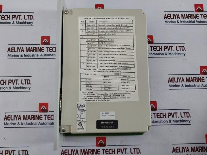 Honeywell 620-0636 Processor Module Ipc 620-06
