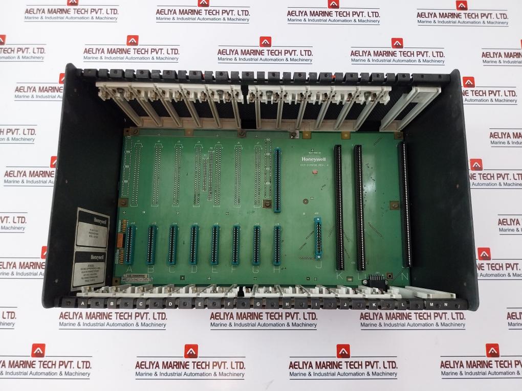 Honeywell 620-1690 14 Slot Processor Rack Chasis Plc Module 620-11/14/19 Rev. A