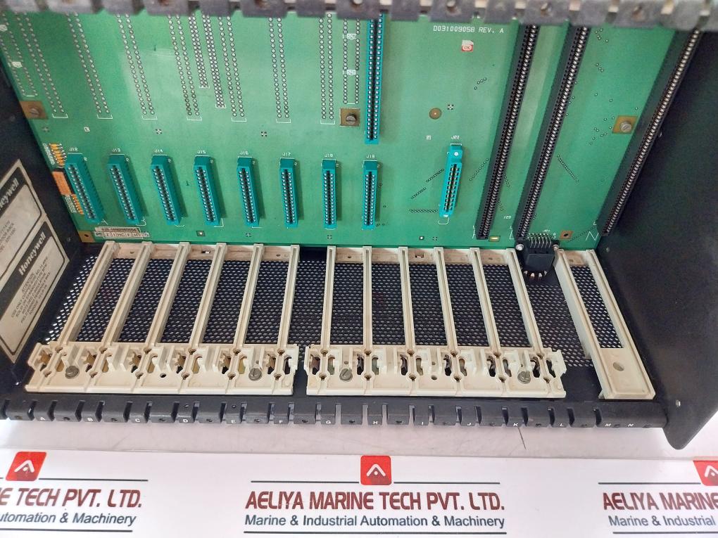 Honeywell 620-1690 14 Slot Processor Rack Chasis Plc Module 620-11/14/19 Rev. A