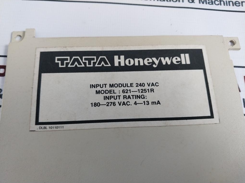 Honeywell 621-1251R 16 Point Isolated Input Module 240 VAC