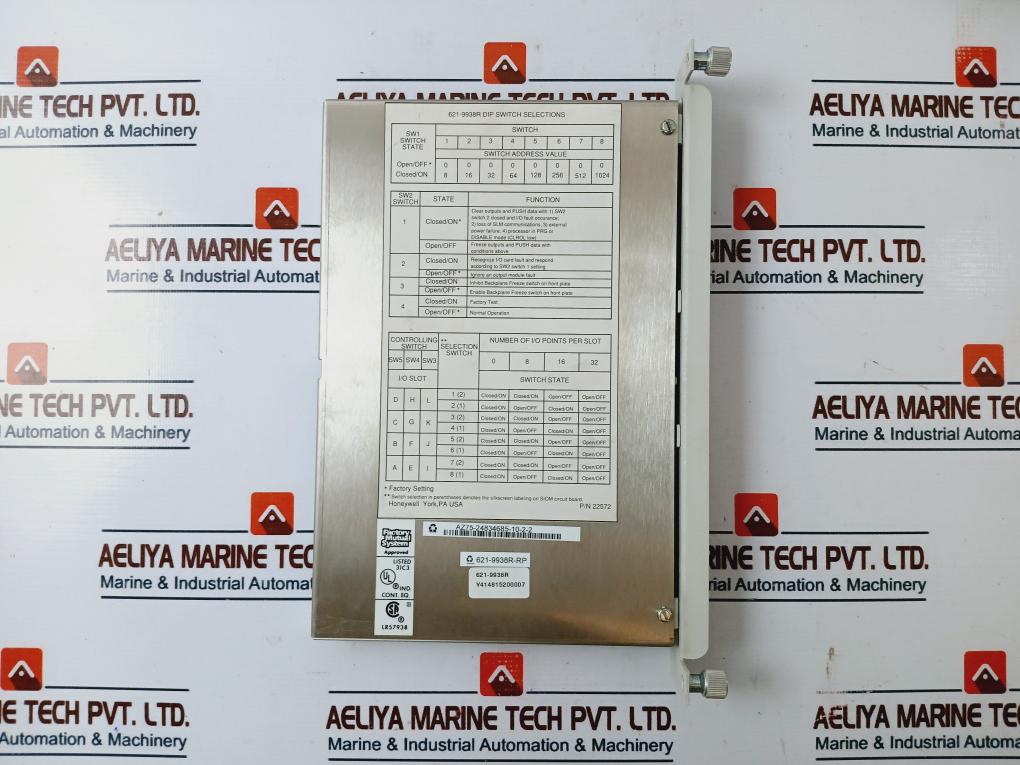 Honeywell 621-9938R-rp Serial Input/Output Module 22572 Vr 3.2 94V-0