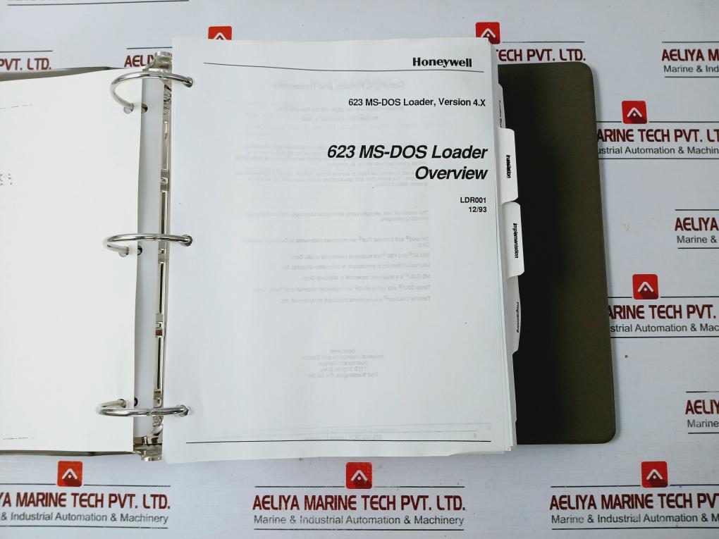 Honeywell 623-6010 Printed Circuit Board MS-DOS Loader set Version 4.X