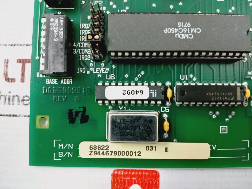 Honeywell 623-6010 Printed Circuit Board MS-DOS Loader set Version 4.X