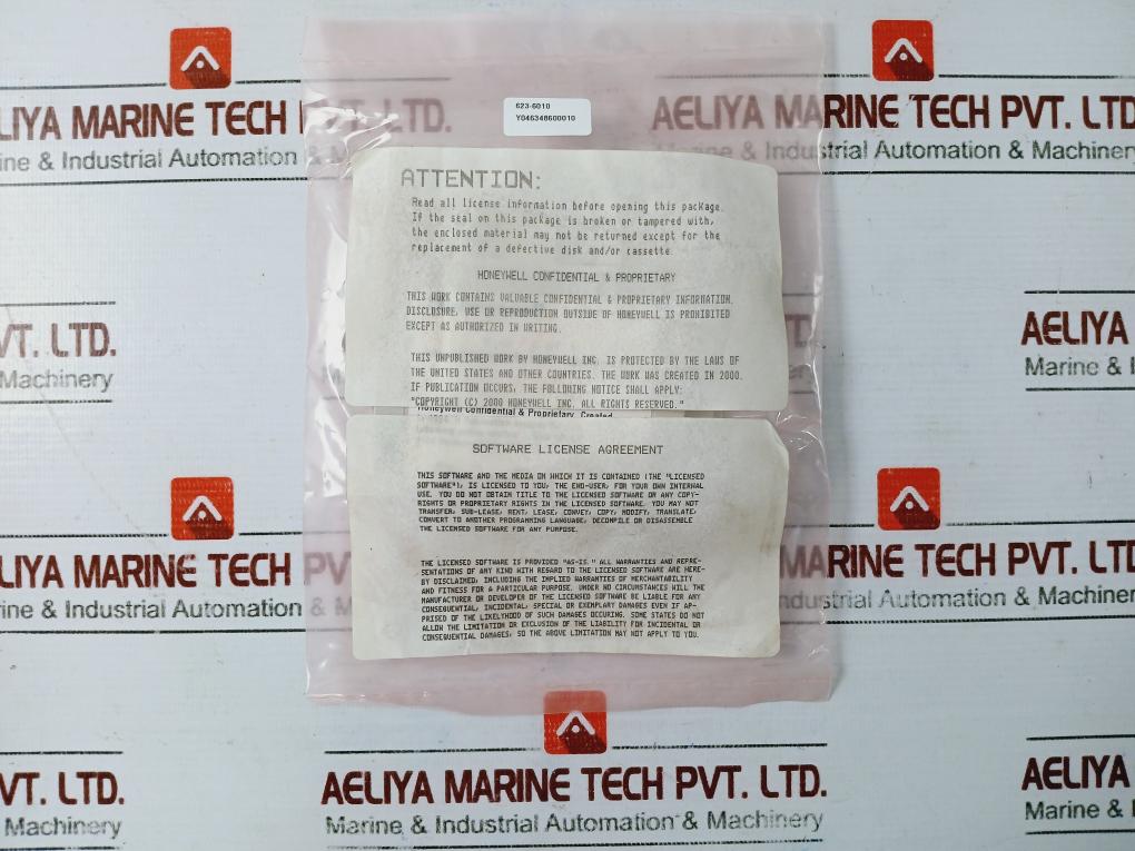 Honeywell 623-6010 Printed Circuit Board MS-DOS Loader set Version 4.X