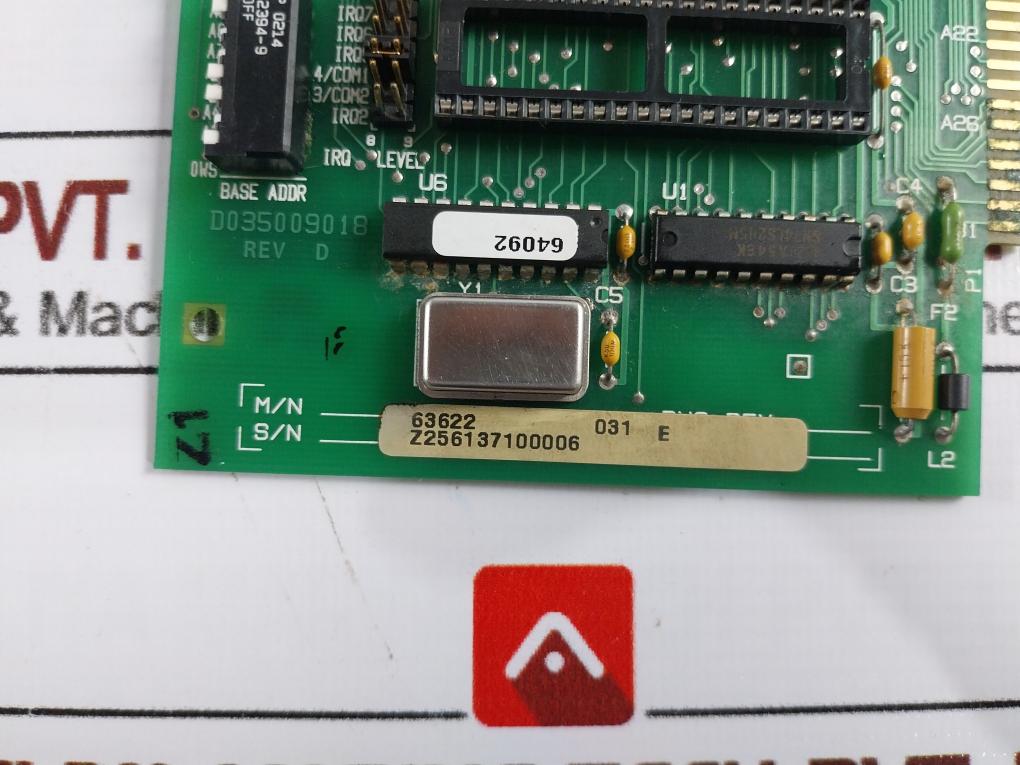 Honeywell 629-6012C Interface Circuit Board Revision D
