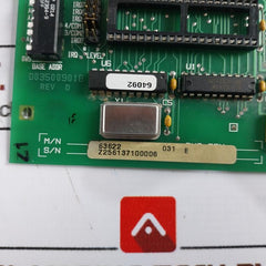 Honeywell 629-6012C Interface Circuit Board Revision D