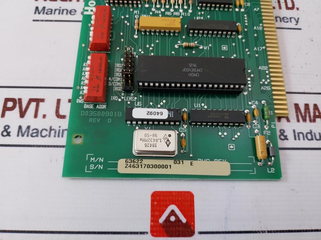 Honeywell 629-6012c Rs-485 Interface Circuit Board Rev D 94v