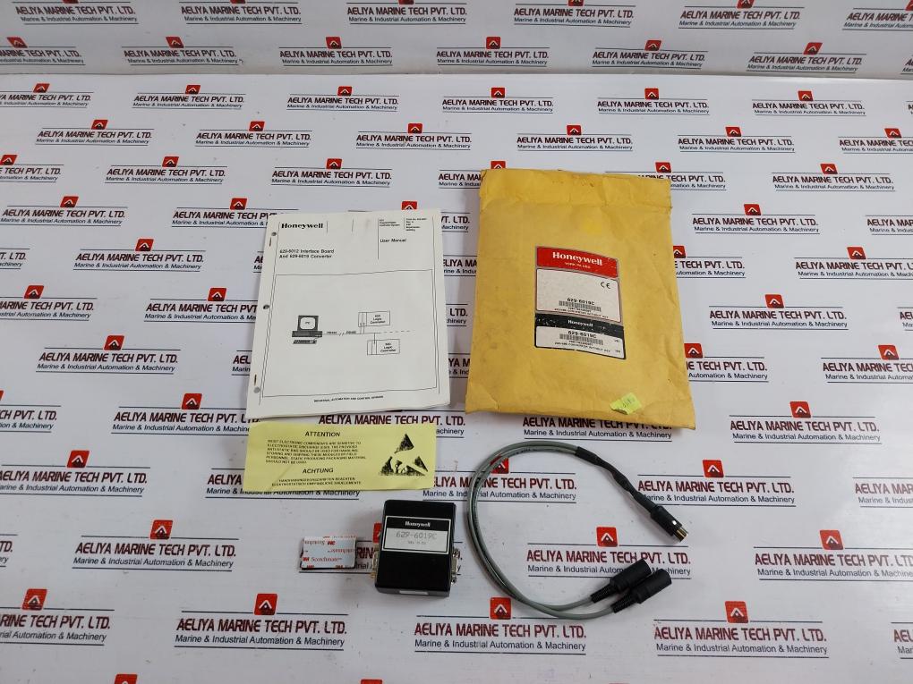 Honeywell 629-6019C Rs-485 Converter Module With Cable E111240-8