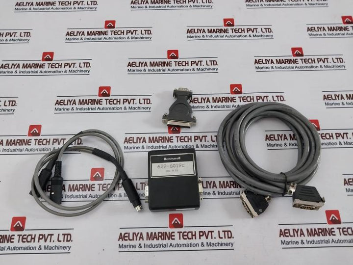 Honeywell 629-6019c Rs-232 To Rs-485 Converter W/ 628-3000 Programming Cable Set