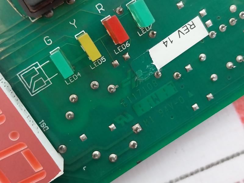 Honeywell 65 6152 0086 R4 Calcoil Cw Controller Board 6561520086 Rev: 14 94V-0