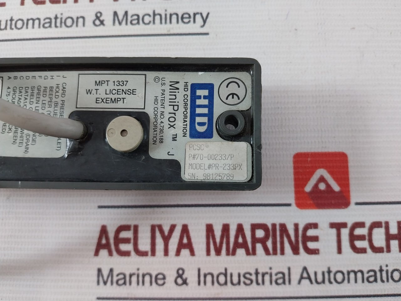 Honeywell 70-00233/P Proximity Card Reader 4.75-16Vdc Jq653Xx