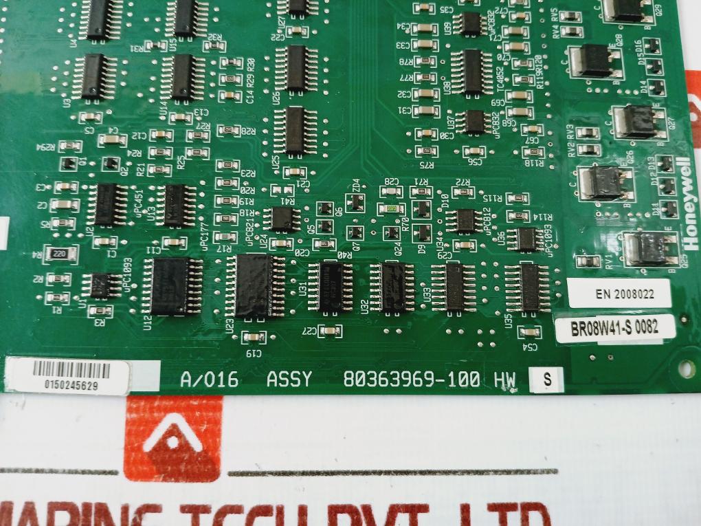 Honeywell 80363969-100 Analog Output Processor Board 80363970-100