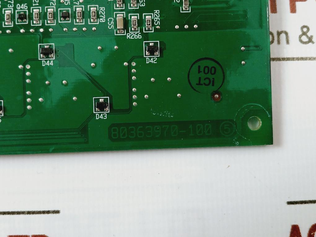 Honeywell 80363969-100 Analog Output Processor Board 80363970-100