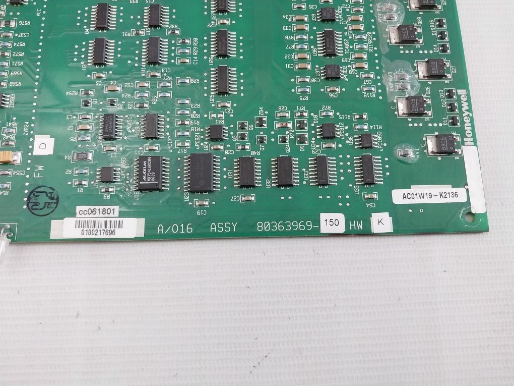 Honeywell 80363969-150 Analog Output Module Rev D 80364453-100