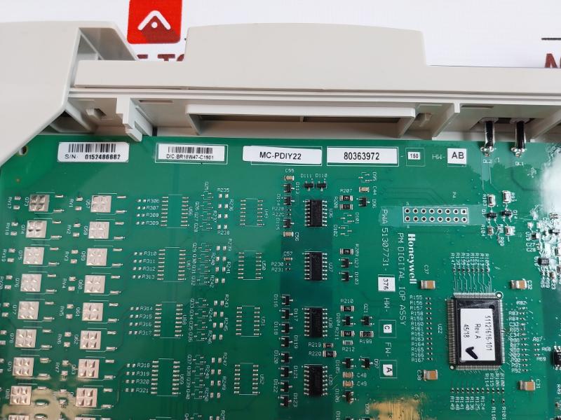 Honeywell 80363972-150 Digital Input Card Module Rev A 24 Vdc