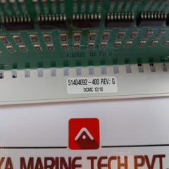 Honeywell 80363972-150 Digital Input Card Module Rev A 24 Vdc