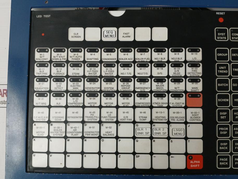 Honeywell 80364238-100 Controller Operator Keyboard 51303414-016 Rev B