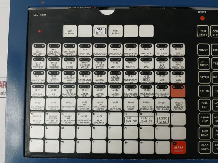 Honeywell 80364238-100 Controller Operator Keyboard 51303414-016 Rev B