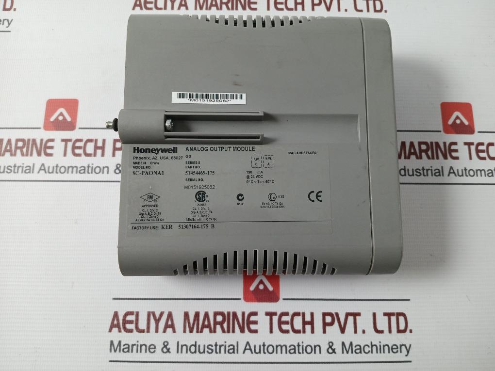 Honeywell 8C-paona1 Series 8 Controller And I/O 190 Ma 24 Vdc