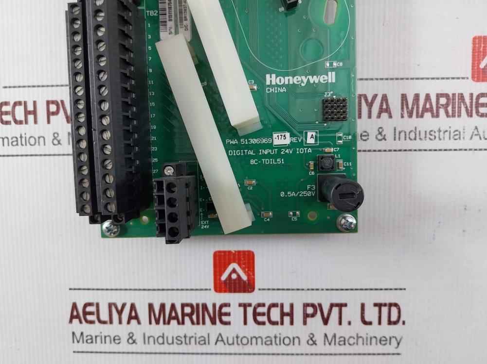 Honeywell 8C-pdil51 Digital Input Module Pcb 24V E108467 Pwa 51306969-175