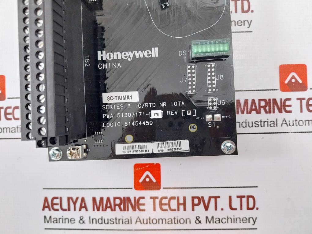 Honeywell 8C-taima1 Iota Series 8 Field Standard Module Connector Coated Pc Board Module