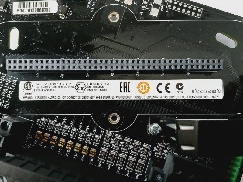 Honeywell 8C-taixa1 Series 8 Ai Iom Analog Input Module Rev: B