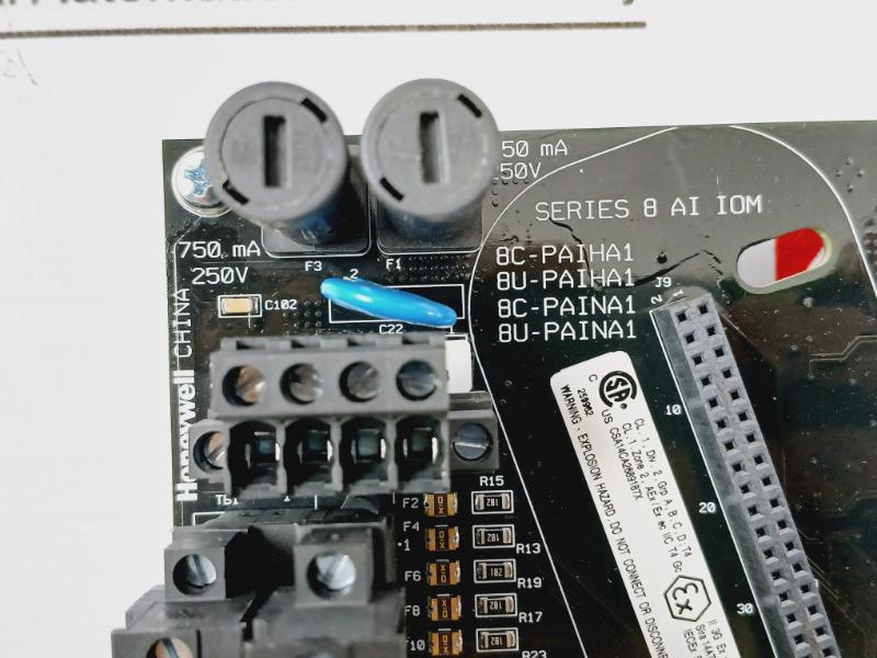 Honeywell 8C-taixa1 Series 8 Ai Iom Analog Input Module Rev: B