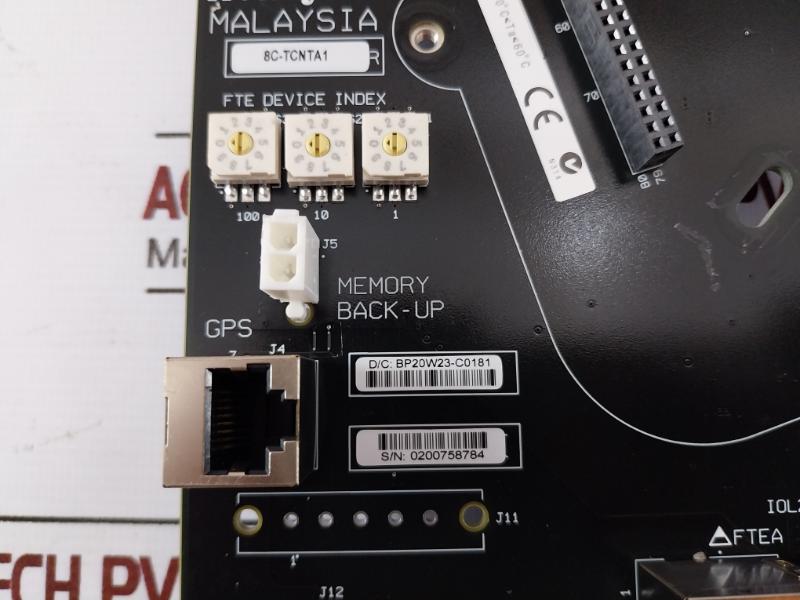 Honeywell 8c-tcnta1 C300 Controller I/o Termination Assembly Series 8