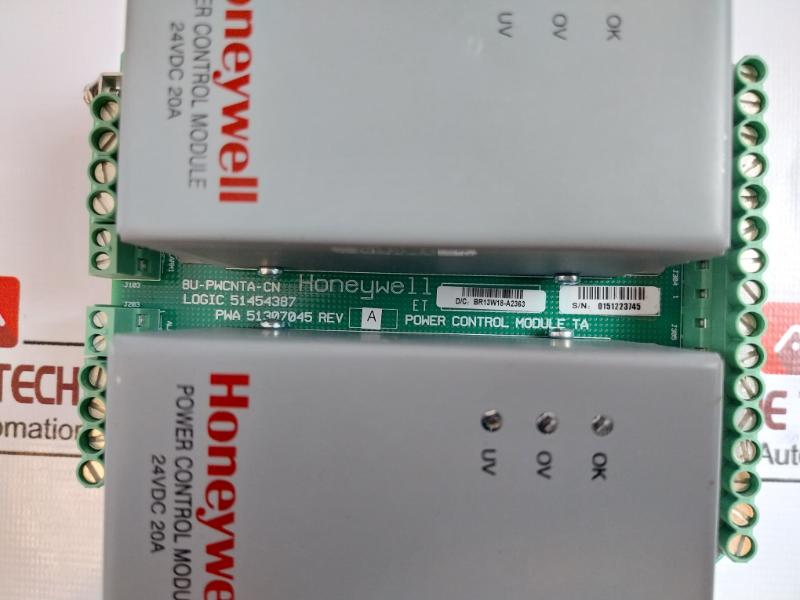 Honeywell 8U-pwcnta-cn Power Control Module 24Vdc 20A Rev.A 94V-0