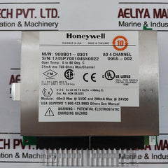 Honeywell 900B01-0301 4-point Analog Output Module Hc900 Controller 24Vdc, 94V-0