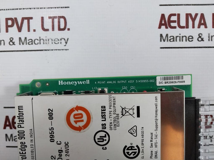 Honeywell 900B01-0301 Analog Output Module Rev.E