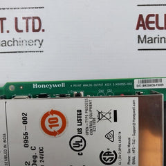 Honeywell 900B01-0301 Analog Output Module Rev.E