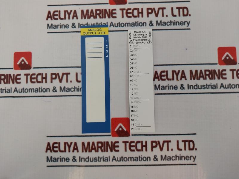 Honeywell 900B01-0301 Controledge 900 Platform 4 Channel Analog Output