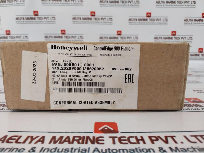 Honeywell 900B01-0301 Controledge 900 Platform 4 Channel Analog Output