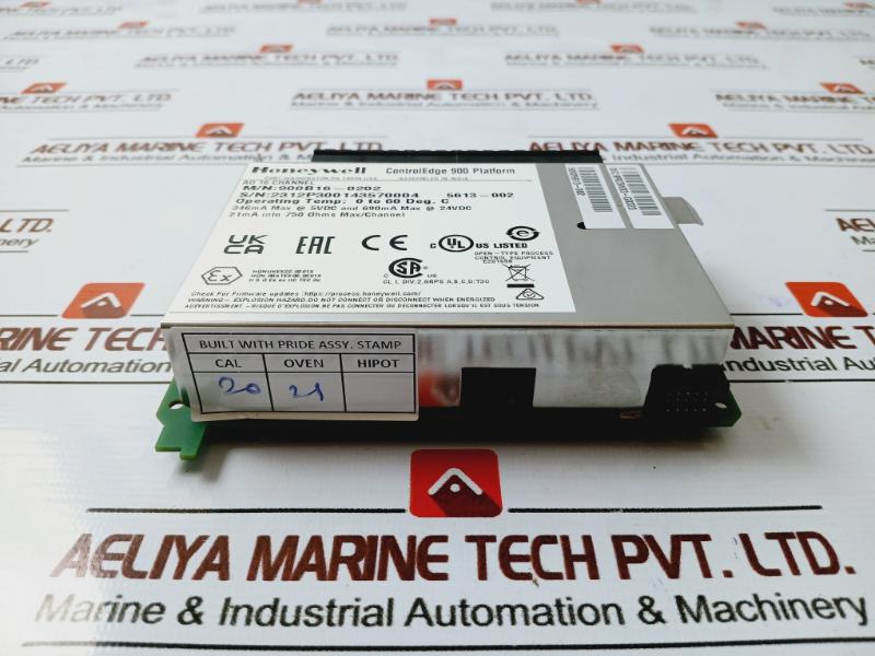 Honeywell 900B16-0202 Controledge 900 16-channel Analog Output Module