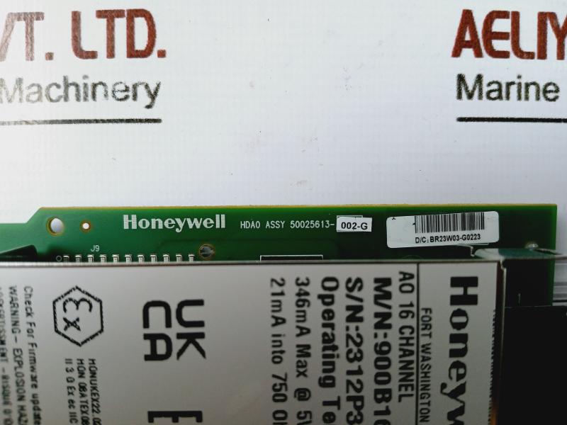 Honeywell 900B16-0202 Controledge 900 16-channel Analog Output Module