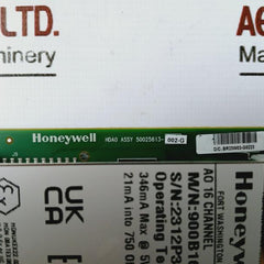 Honeywell 900B16-0202 Controledge 900 16-channel Analog Output Module