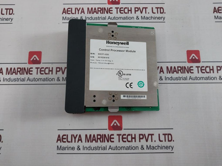 Honeywell 900Cp1-0200 Control Processor Module 750Ma Max 5Vdc