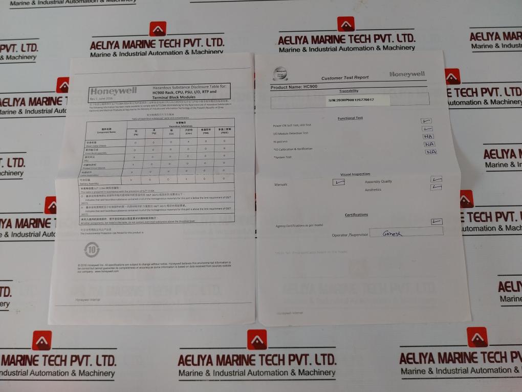 HONEYWELL 900H02-0202 Digital Output Module 24VDC 16 PT HC900 Controller