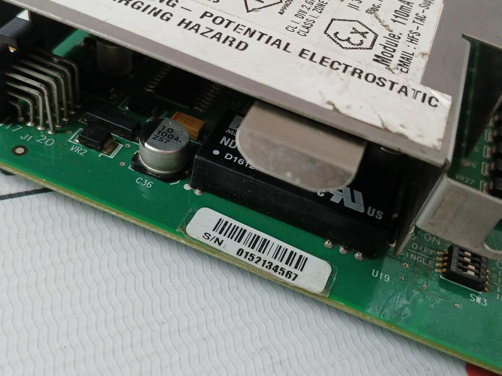 Honeywell 900K01-0201 Plc I/O Module 5Vdc 17Ma Max Mot130 94V-0 Stm-5