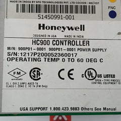 Honeywell 900P01-0001 Hc900 Controller Switching Power Supply 51450991-001 Dc24V