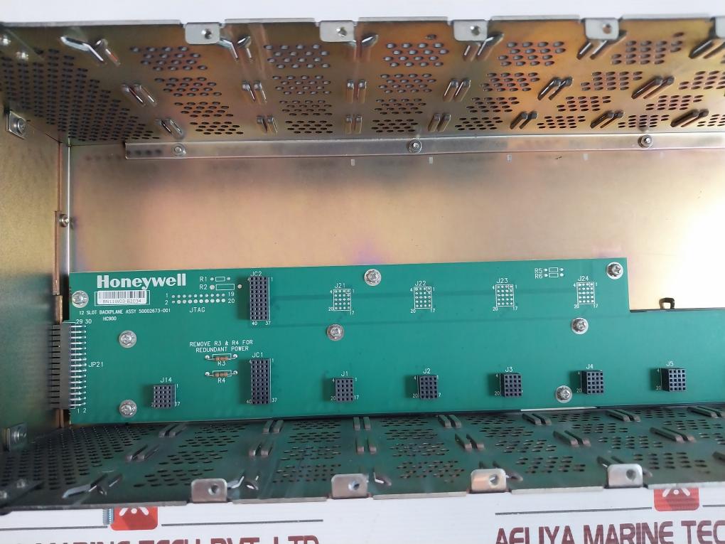 Honeywell 900R12-0101 12 I/O Slot Rack/Module Controller 5Vdc/6A & 24Vdc/2A